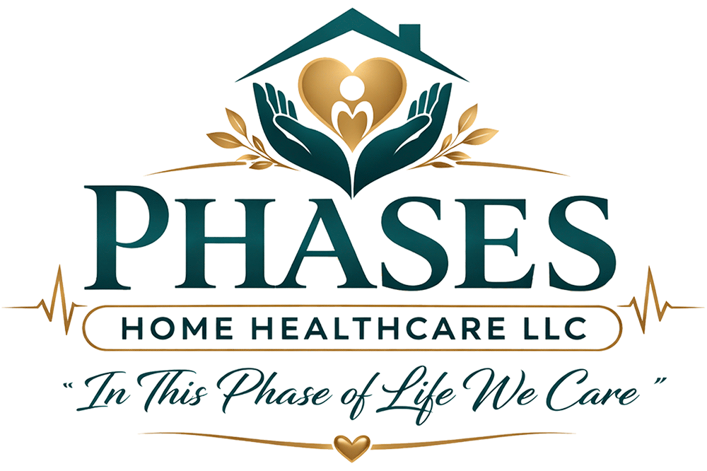 Logo for Phases Home Healthcare, LLC in Irvin, TX
